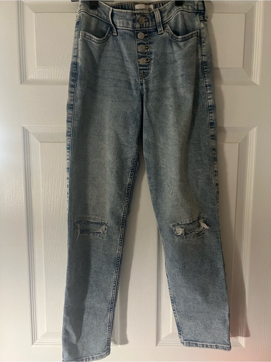 abercrombie kids Other - Abercrombie Light Blue Distressed Jeans size 11/12 long